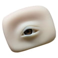 thumbnail image 4 of HILABEE Silicone Practicing Makeup Eye Lightweight Makeup Practice Training Right Brown, 4 of 6