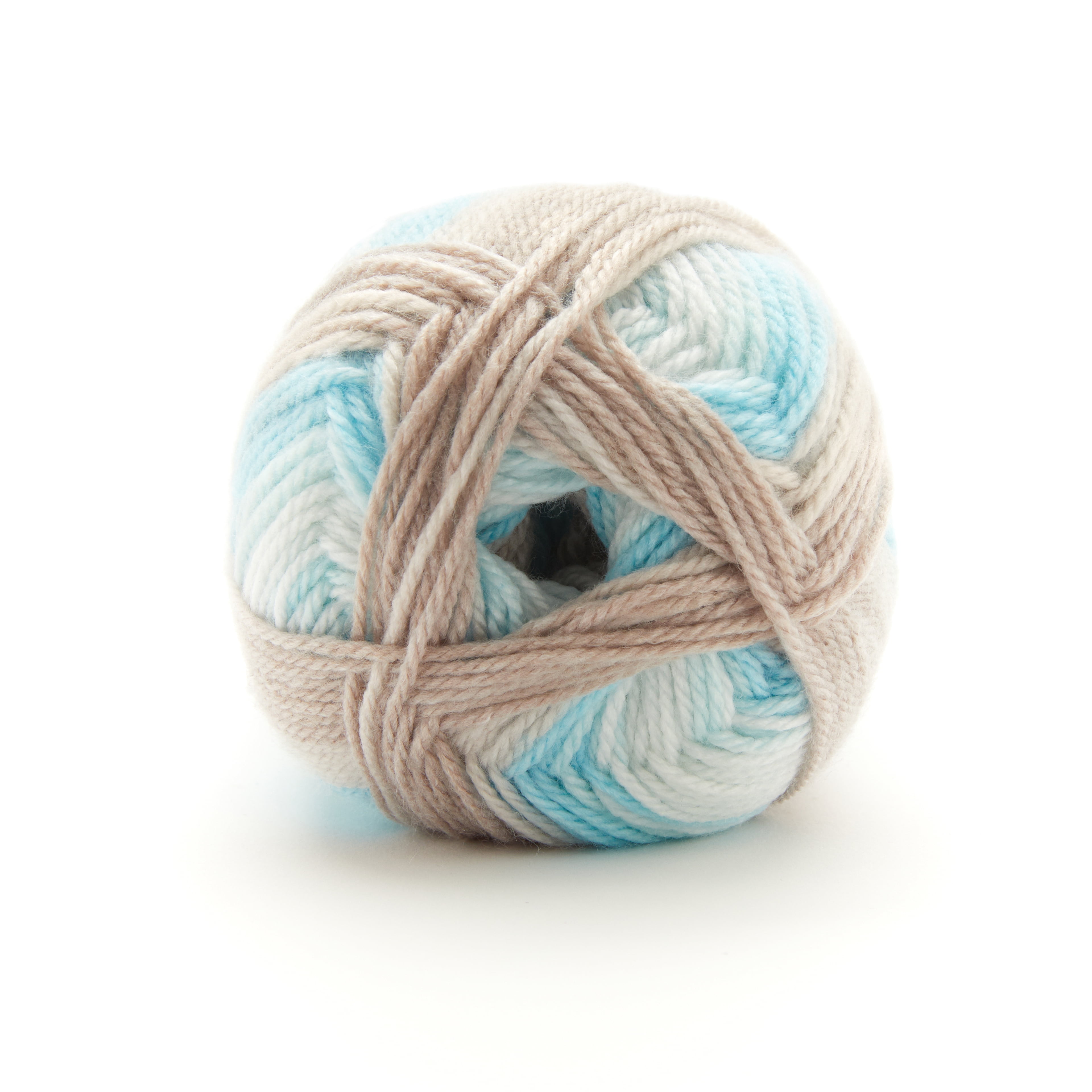 (3 pack) Baby Cuddles Yarn by Loops & Threads - Yarn for Knitting - Crochet - Weaving - and Arts & Crafts - Beachy - Acrylic - Polyamide - 4 oz