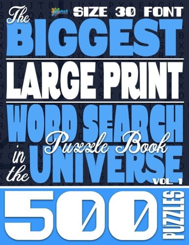 The Biggest LARGE PRINT Word Search Puzzle Book in the Universe view 2