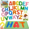 thumbnail image 1 of QJUHUNG Alphabet Sensory Mastermind Kit - Learning & Education Flash Cards for Short Vowel Reading  Sight Words  and Spelling Games - Fidget Toy for Kids‘ Cognitive Development  Perfect C, 1 of 6