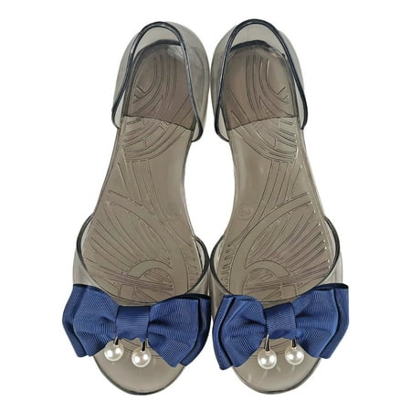 

Jungdeepe Ladies Summer Pearl Bow Women Sandals Size 11 Platform Closed Sandals for Women Dressy Sparkly Sandals for Women Dressy Sandals for Women Flip Flops on Sandals for Women Closed Toe