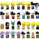thumbnail image 2 of KT1007 KT1009 KT1011 KT1020 KF6142 Dragon Ball Z Goku Vegeta Trunks Kuririn Mini figuras de juguete de acción niños ensamblar muñecas regalos Dengxun unisex, 2 of 2
