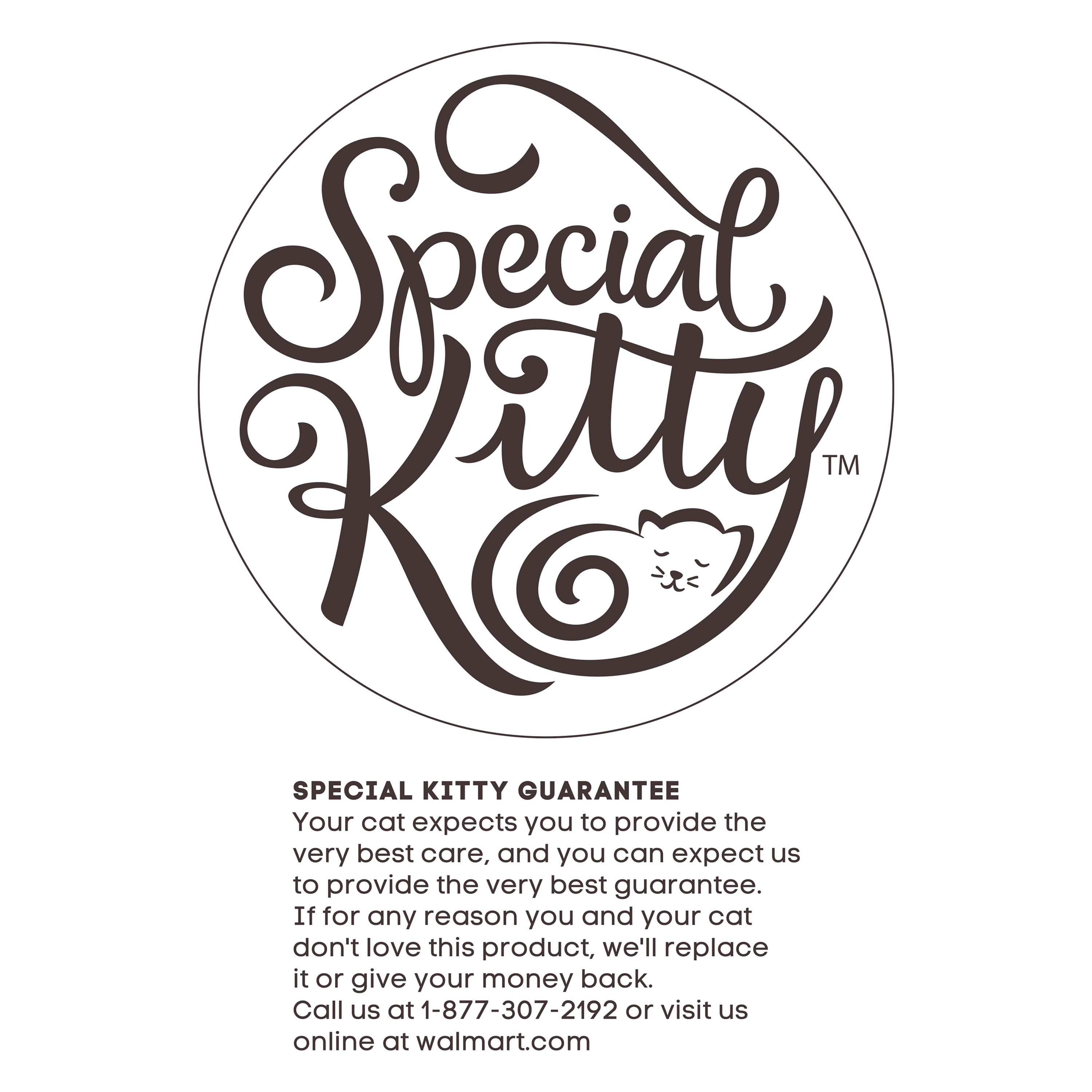 Special Kitty Crunchy and Creamy Cat Treats Chicken Flavor, 16 oz (3 Pack)