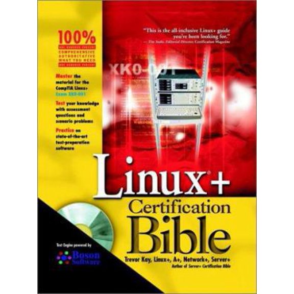 Pre-Owned Linux+ Certification Bible (Hardcover) 0764548816 9780764548819