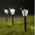 thumbnail image 4 of Luz LED impermeable para césped al aire libre Luz solar para jardín Luz solar blanca cálida Columna decorativa Iluminación para exteriores Villa Césped [Clase energética A] 1 pieza oso de fresa Electrónica, 4 of 5