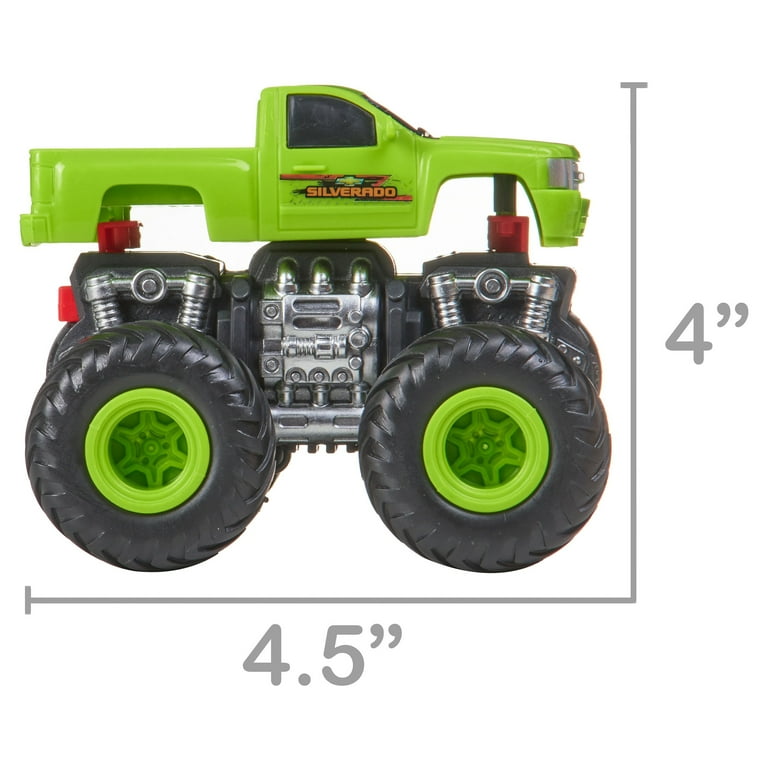 Chevy Colorado Monster Truck 4.5 Truck Set Friction Powered