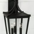 thumbnail image 5 of 3 Light Outdoor Wall Lantern In Farmhouse Style-19.25 Inches Tall And 10 Inches Wide Capital Lighting 947931Bk, 5 of 6