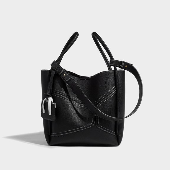 Women's Casual Crossbody Bag - Soft Leather, Minimalist Design, Versatile Style