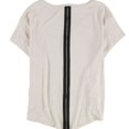 thumbnail image 2 of Bar Iii Womens Zip-Back Basic T-Shirt, 2 of 2