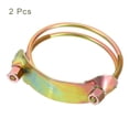 thumbnail image 3 of Uxcell 2Pack Hose Clamps Double Steel Wire Water Pipe Clamp Adjustable 30-40mm Clamp, 3 of 4