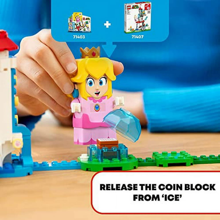 Free Shipping! LEGO Super Mario Cat Peach Suit and Frozen