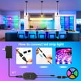 thumbnail image 6 of Nexillumi 16.4 Foot LED Strip Lights with Remote Music Sync LED Lights for Bedroom Color Changing SMD5050 RGB LED Strip Lights, 6 of 7