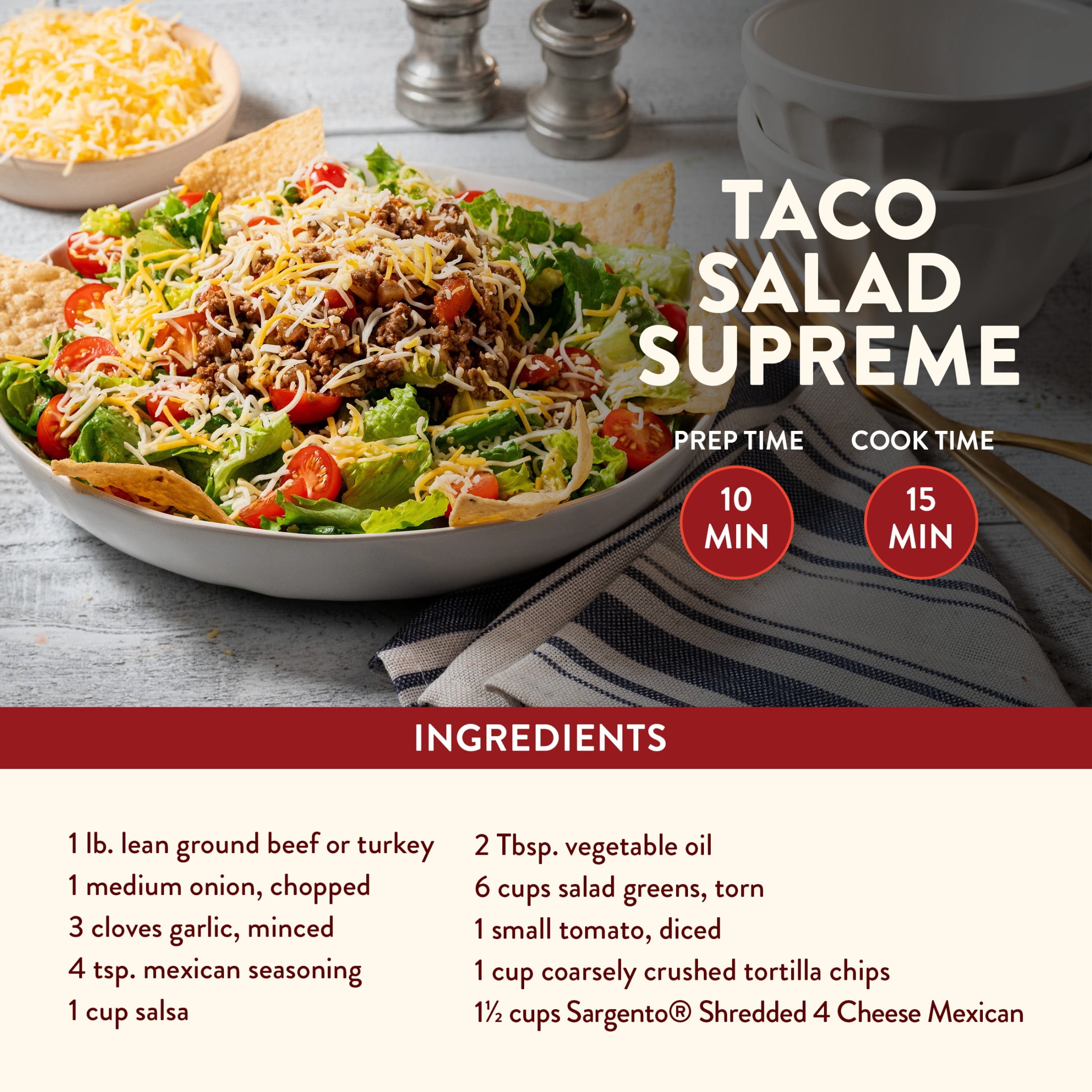 Sargento® Shredded 4 Cheese Mexican Natural Cheese, Fine Cut, 8 oz.