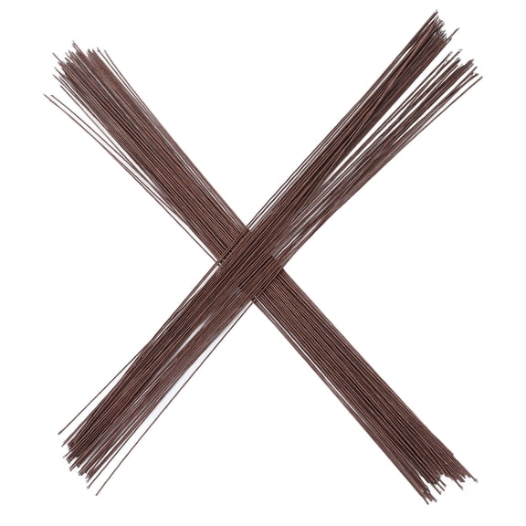 TABLZONE 100pcs Artificial Flower Stems Craft Iron Wire Floral Stems for Arrangements and Decorations