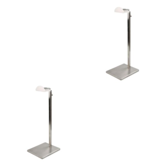 Cateissary Handbag Display Rack Purse Stand Tabletop Storage Show Displaying for Retail 2piezas cabeza D mate