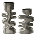 thumbnail image 4 of Uttermost Free Flowing Nickel Vases Set of 2, 4 of 6