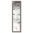 thumbnail image 2 of ArtToFrames 11" x 43" Silver Picture Frame, 11x43 inch Silver Wood Poster Frame (WOM-5023), 2 of 7
