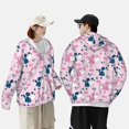 thumbnail image 4 of Vsdgher Sweat à Capuche Imprimé Chien Caniche pour Hommes Femmes, Manches Longues Protection Solaire Pêche pour Course Natation-Moyen, 4 of 7
