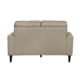 thumbnail image 5 of Lexicon Lewes 2-Piece Leather Match Sofa Set in Latte, 5 of 11