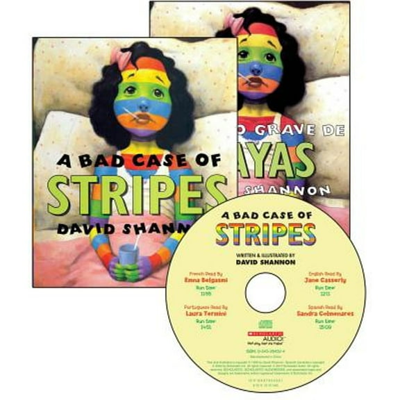 Pre-Owned A Bad Case of Stripes (Paperback 9780545254175) by Emna Belgasmi, Laura Termini, Jane Casserly, Sandra Colmenares