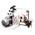 thumbnail image 4 of INTBUYING Belt Sander 72"*2" Sharpener Bench Polishing Machine with 2.2kw Frequency Converter 220V Double Stands, 4 of 7
