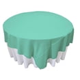 thumbnail image 2 of LA Linen TCpop90x90-MintP44 Nappe Carrée en Popeline de Polyester Menthe - 90 x 90 Po., 2 of 4