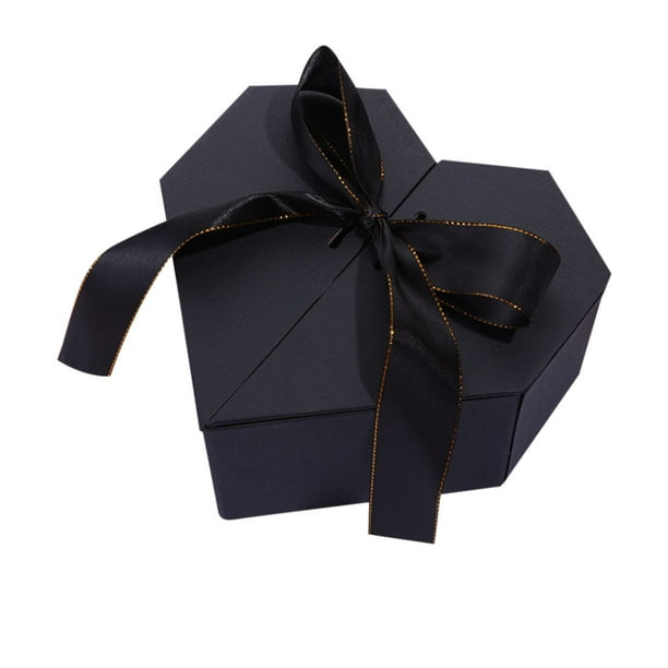 Yhmxh Organizadores y almacenamiento Caja de regalo de San Valentín con lazo de cinta en forma de corazón y doble puerta Almacenamiento de ducha almacenamiento de cocina Almacenamiento de juguetes