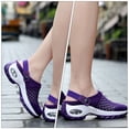 thumbnail image 1 of unbranded 1Par Sandalias Deportivas Transpirables De Malla Moradas Para Mujer Con Suela Antideslizante Y, 1 of 8