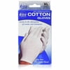 Cara Dermatological 100% Cotton Gloves, XLarge, 1 pair, 4 Pack