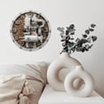 thumbnail image 6 of Steampunk Engine Clock Wall Decor 10-Inch Silent Wooden Wall Clock, Battery Operated (AA Batteries Not Included), Artistic Home Decor, 6 of 7