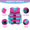 thumbnail image 5 of Kids Swim Vest Life Jacket Youth,Adjustable Flotation Buoyancy Swimsuit Trainer Vests,Swimming Aid Jacket for Boys Girls,Kayaking Fishing Sailing,Fit for 50-125 lbs, 5 of 11