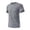 *Gray, variant on VBVC Men's Quick Dry Short Sleeve Athletic T-Shirt,Breathable Moisture Wicking Workout Tee For Men,White,L-5XL
