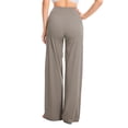 thumbnail image 3 of Pantalones Talovee de Pierna Ancha, Cintura Alta, Elásticos, con Bolsillos Talla XL, 3 of 5