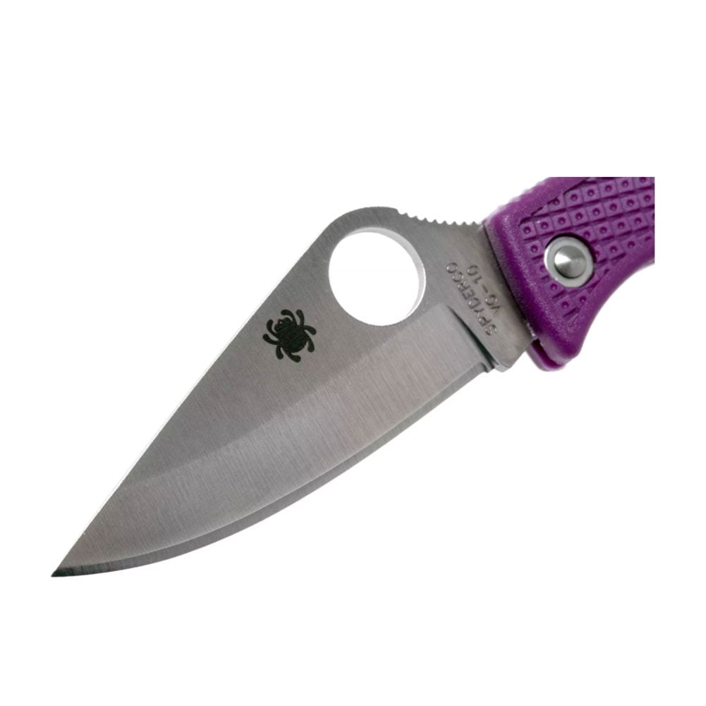 Spyderco Knives Spyderco Ladybug 3 Folding Knife Purple FRN SPLPRP3
