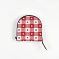 thumbnail image 6 of Xecao Red Plaid Daisy for Cat Carrier Small Dog Handbag: The Ideal Travel Companion for Your Pet, 6 of 8