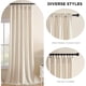 thumbnail image 2 of Cortinas Joydeco Velvet White Blackout, 213 x 213 cm, 2 paneles, 2 of 8