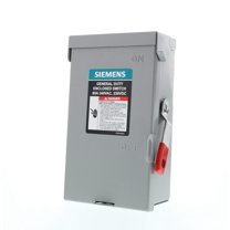 SIEMENS 2P 60A 240V General Duty Safety Switch Outdoor, Non-Fusible CA3