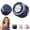 Blue, variant on Wearable Neck Fan, Hands-Free Clip Fans for Waist Belt Bag with 360 Adjustable Airflow, Quiet Brushless Motor 3-Speed, -Light 6.2cm Pocket Fan for Outdoor Summer Cooling