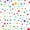 Style 3, variant on Tchckioa Watercolor Dot Shower Curtain,72x72 Inch Waterproof Hooks Bath Curtain for Bathroom