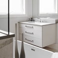 thumbnail image 3 of Goo-Ki 12 Pack 5" Hole Center Matte Black Kitchen Cabinet Handles, Modern Zinc Alloy Kitchen Drawer Pulls Dresser Hardware for Bedroom, 3 of 9