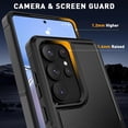 thumbnail image 5 of KOMI for Samsung Galaxy S25 Case with HD Screen Protector, 10 FT Military Grade Drop Protection, Anti-Slip Phone Case, Black, 5 of 5