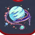 thumbnail image 4 of Inktastic Space Dragon and Planet Boys or Girls Baby Bib, 4 of 4