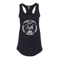 thumbnail image 2 of Wild Bobby Worry Ends When Faith In God Begins Inspirational/Christian Women Racerback Tank Top, Black, Small, 2 of 5