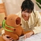 thumbnail image 2 of Simulación de capibara Juguete de peluche de capibara Simulación con mochila de animal de tortuga, 2 of 8