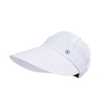 thumbnail image 2 of Sombrero para el sol Sombrero de protección solar Sombrero con visera portátil ajustable ligero y transpirable Blanco, 2 of 9