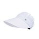 thumbnail image 2 of Sombrero para el sol Sombrero de protección solar Sombrero ligero transpirable de moda Sombrero con visera portátil para Blanco, 2 of 9