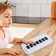 thumbnail image 5 of Mini piano con teclado electrónico de 15 teclas | Juguete musical de mano con luces de colores | Piano portátil multifuncional | Grabación y reproducción | Juego al aire libre en interiores | Beige, 5 of 5