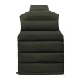thumbnail image 3 of Frontwalk Plus Size Down Vest for Mens Boys Casual Zipper Active Puffer Vest Winter Sleeveless Padded Coat Outwear Quilted Jacket, 3 of 3