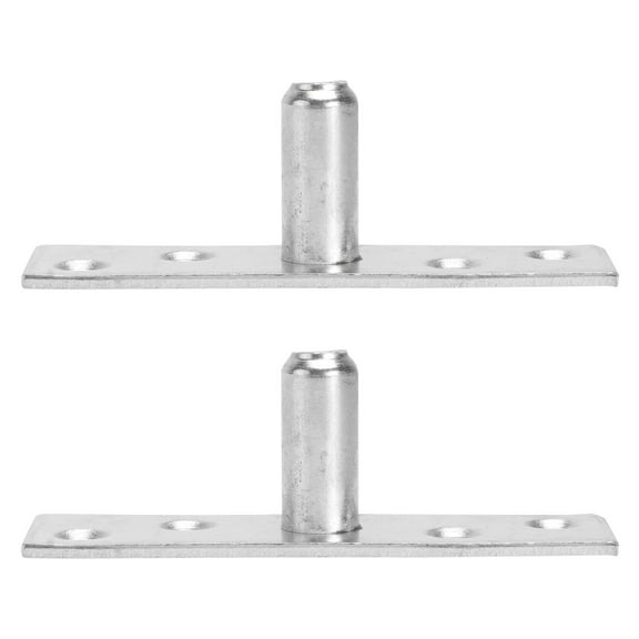 door stopper 2pcs Sliding Door Limiting Stopper Bearing Positioner Simple Small Metal Stainless Steel Sliding Door Orientator for Home