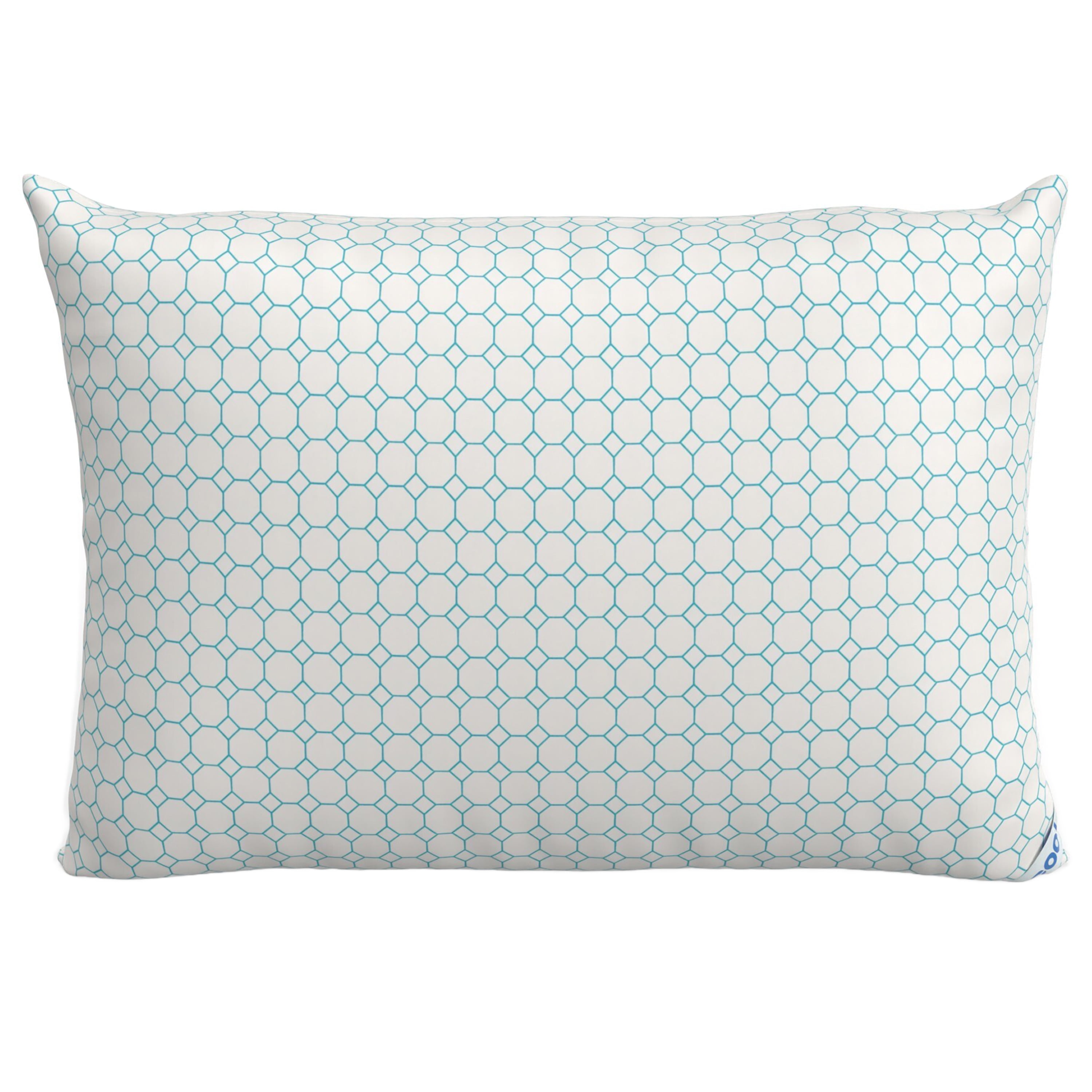 Mainstays Cooling Bed Pillow, S/Q, White- Firm Support, Cool and Comfy Reversible Sides